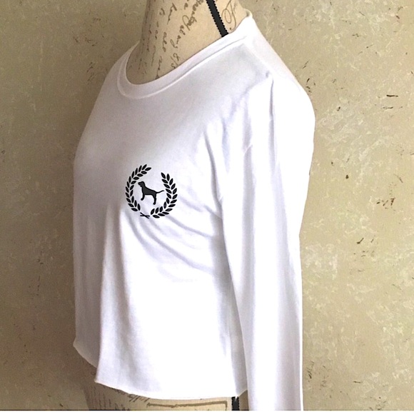 NWT PINK Victoria’s Secret Tee Top New With Tag RARE - Picture 4 of 7